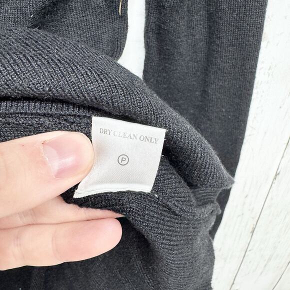 Twelfth Street by Cynthia Vincent Sweater Women Sz PS Ruffle Neck Long Sleeve - Picture 5 of 9